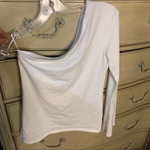 SOLD Banana Republic One Shoulder Sleeve Top